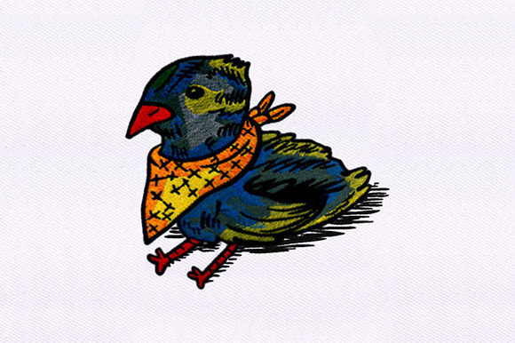 Camouflaged Chick Embroidery Review for Real Projects