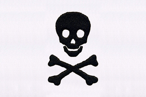 Cross and Bones Embroidery Design Review