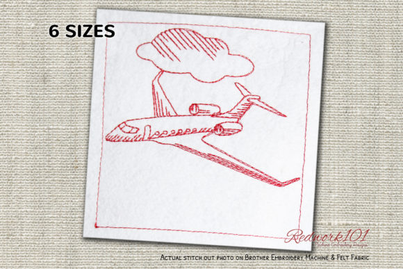 Gulfstream G500 Redwork Embroidery Design Review