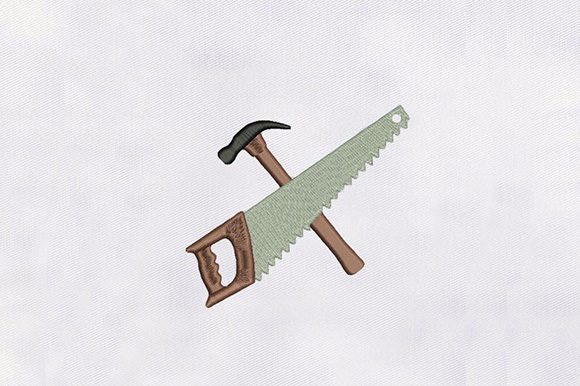 Hammer Saw Tools Embroidery Design Review