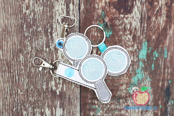 Magnifying Glass in the Hoop Keyfob Review for Business Use