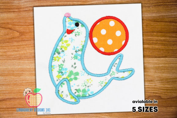 Playful Seal Applique Review for Personalized Embroidery Gifts
