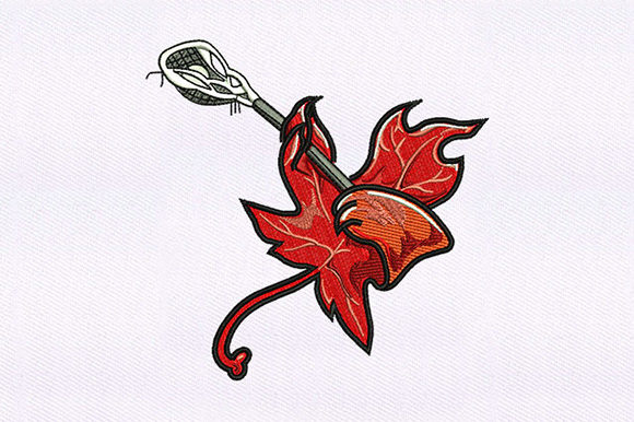 Playing Maple Leaf Embroidery Design Review