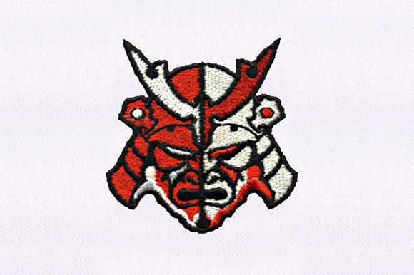 Red Samurai Mask Design Review for Handmade Gifts