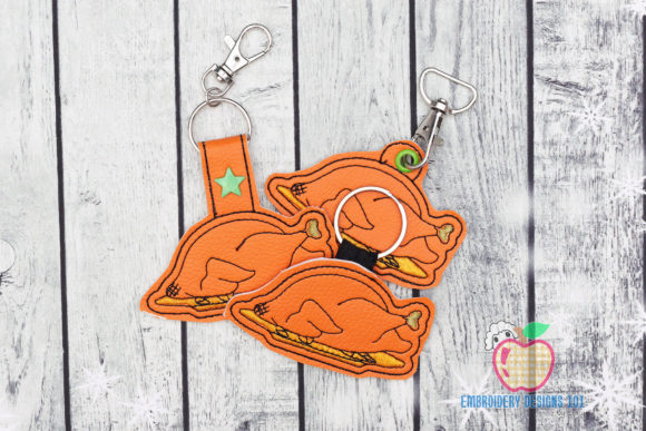 Roasted Turkey in the Hoop Keyfob Review for Real Projects