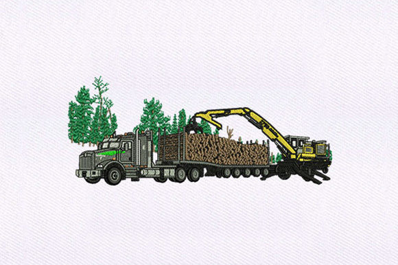 Tractor and Truck: A Premium Sweatshirt Embroidery Design Review