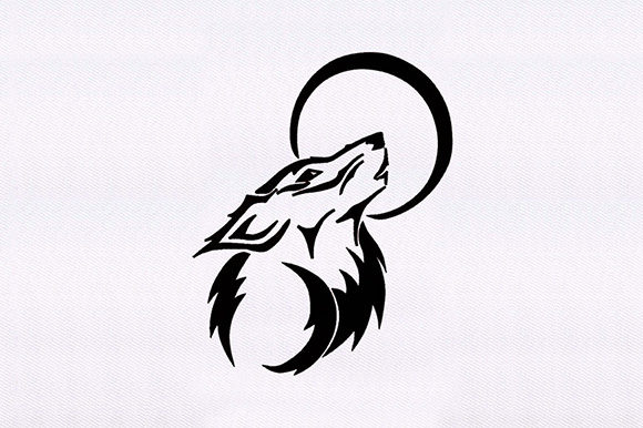 Wolf Howling Moon Design Review for Seasonal Embroidery